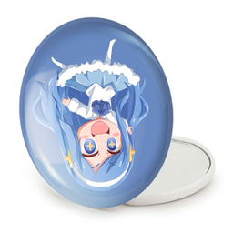 آینه جیبی خندالو طرح تاچیبانا انیمه اوماروچان Umaru Chan مدل تاشو کد 18505