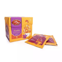 چای ماسالا زعفرانی سحرخیز بسته ۱۲ عددی