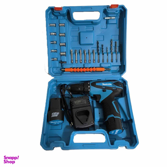 مجموعه 29 عددی پیچ گوشتی شارژی ماکیتا مدل 18V-dual battery
