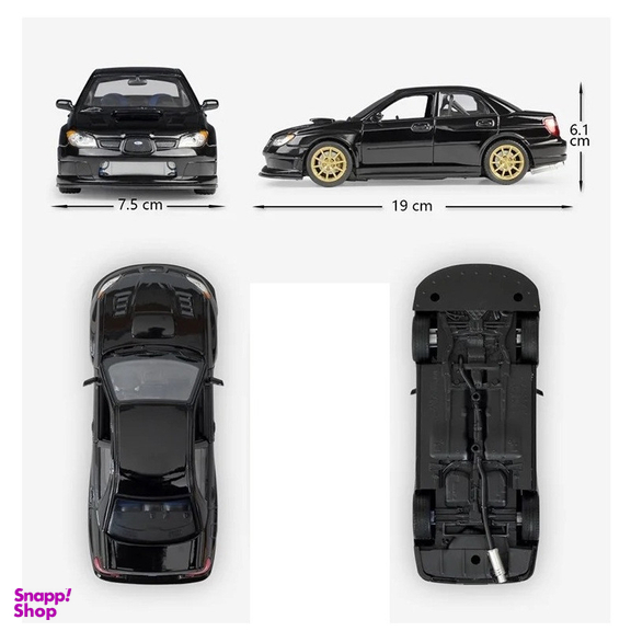 ماکت ماشین ولی مدل Subaru Impreza WRX STI