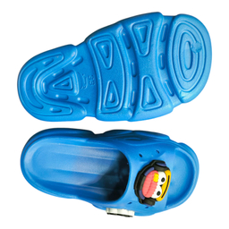 دمپایی پسرانه مدل پلاس نگاران رنگ آبی