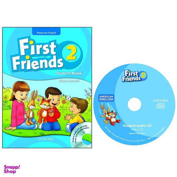 کتاب American English First Friends 2 اثر Susan Iannuzzi انتشارات Oxford به همراه سی دی