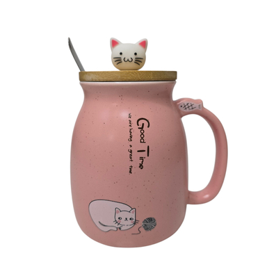 ماگ مدل Good Time طرح گربه