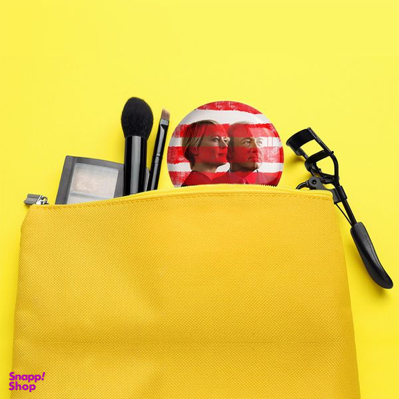 آینه جیبی خندالو طرح سریال House Of Cards مدل تاشو کد 28151