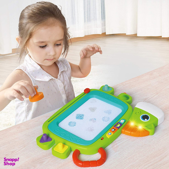 تخته سفید مگنتی موزیکال و چراغدار هولی تویز مدل 3131 EastSun Magnetic Drawing Board