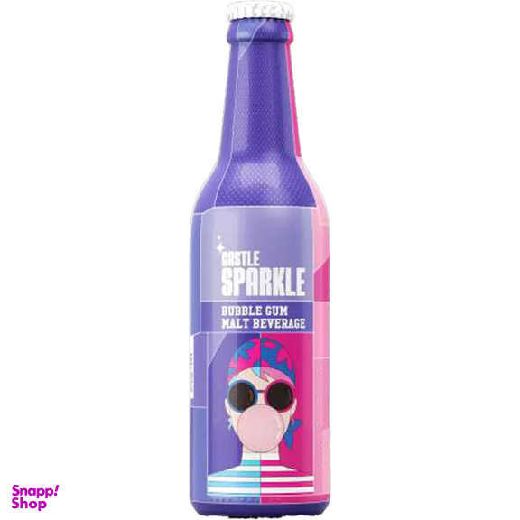 نوشیدنی مالت آدامس بادکنکی کاسل اسپارکل حجم 320 میلی لیتر