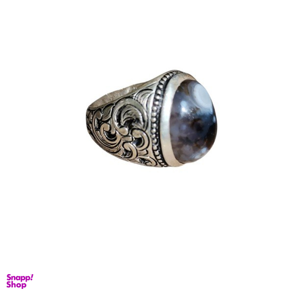 انگشتر نقره مردانه مدل شجر باباقوری کد 7