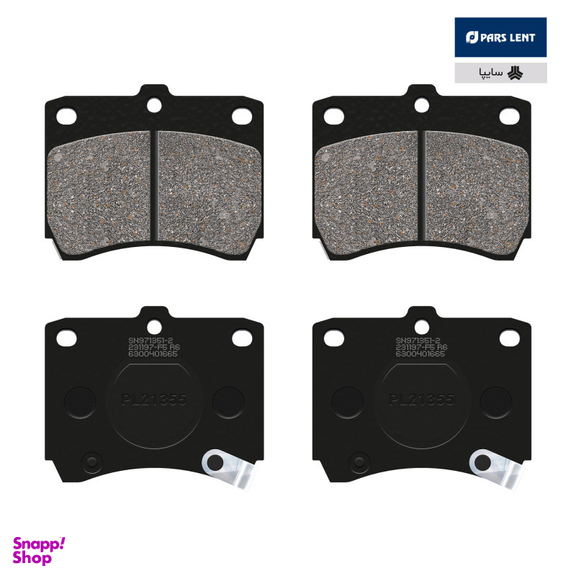 لنت ترمز جلو لنت پارس مدل 21355 مناسب برای پراید 111