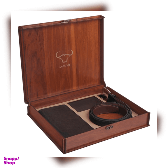 ست هدیه مردانه چرم کد F2564