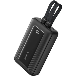 پاوربانک انکر مدل A1681 ظرفیت 20000 میلی آمپر ساعت به همراه کابل لایتنیگ و USB Type-C