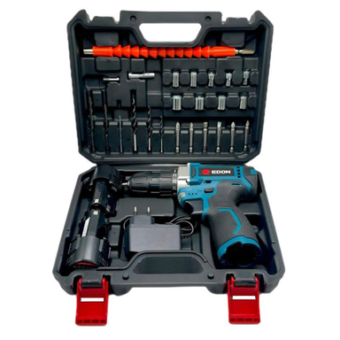 دریل پیچ گوشتی شارژی ادون مدل ED-24V مجموعه 36 عددی