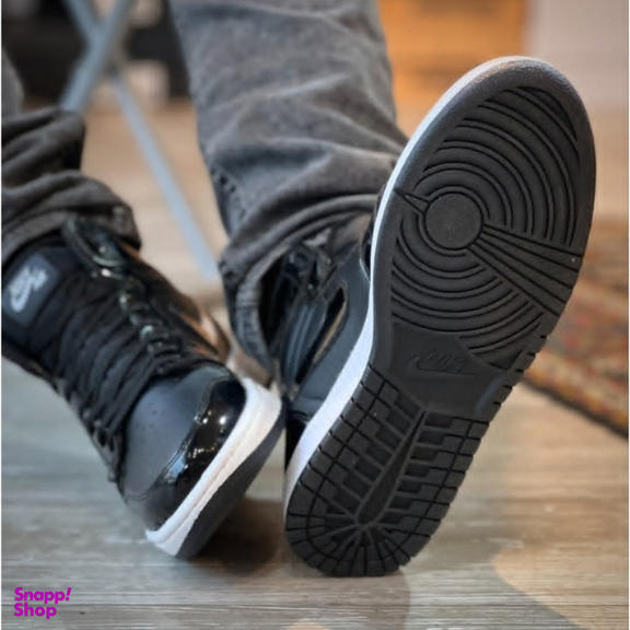 کفش پیاده روی کد 075 طرح نایک جردن رنگ مشکی