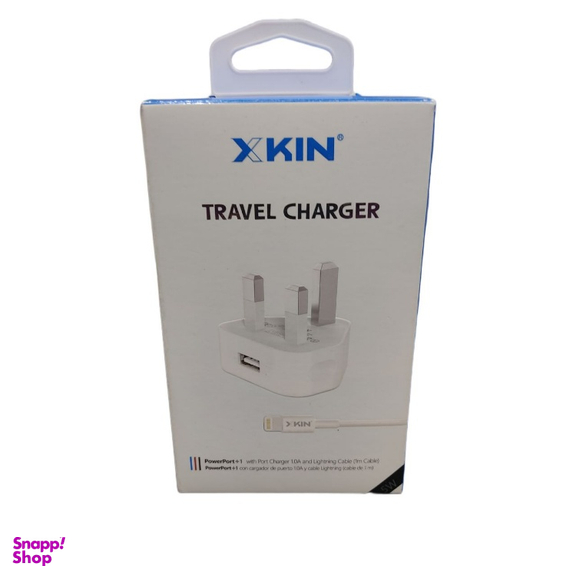 شارژر دیواری ایکس کین کد XK-HC07 به همراه کابل Lightning