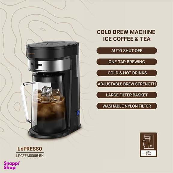 دستگاه آیس کافی و چای ساز لپرسو مدل lpcffm0005