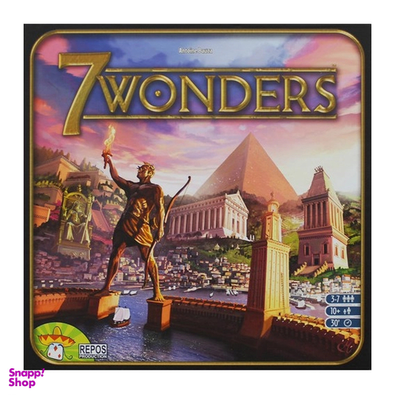بازی فکری دهکده بردگیم مدل Seven Wonders