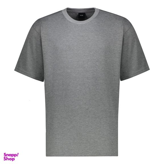 تیشرت آستین کوتاه مردانه ایزی دو مدل 0177 رنگ طوسی