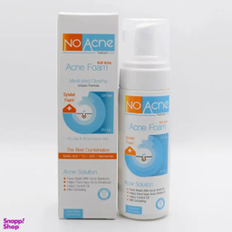 فوم شستشوی صورت نو آکنه مدل Tcc حجم 150 میلی لیتر مجموعه 2 عددی