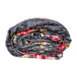 پتو مسافرتی یک نفره تیسا مدل ژله ای گلدار کد CHL1 سایز 150×220 سانتی متر