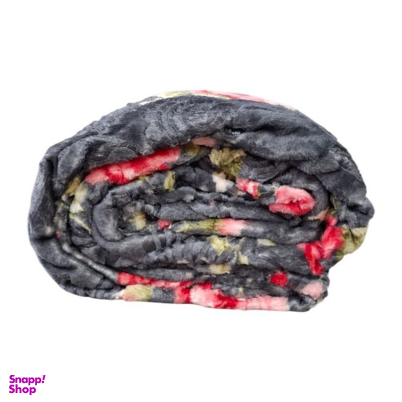 پتو مسافرتی یک نفره تیسا مدل ژله ای گلدار کد CHL1 سایز 150×220 سانتی متر