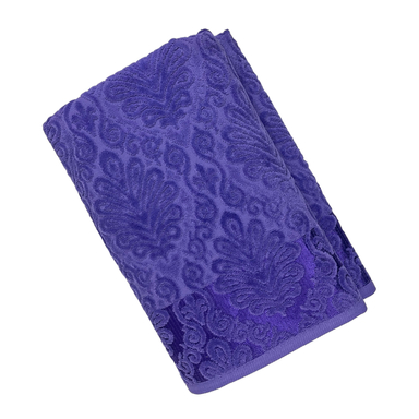 حوله حمام بهباف آذر طرح آکانتوس سایز 100×150 سانتی متر