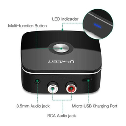 گیرنده بلوتوث صوتی یوگرین مدل CM106