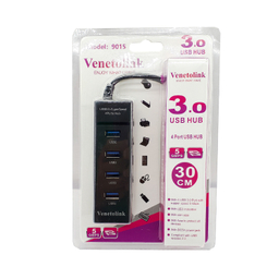 USB هاب 4 پورت ونتولینک مدل 9015 USB3.0