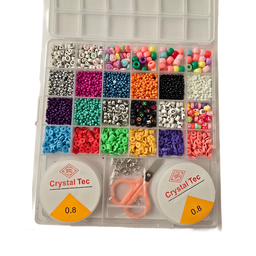 پک دستبند سازی طرح crystal tec مدل دنیای خلاق تو