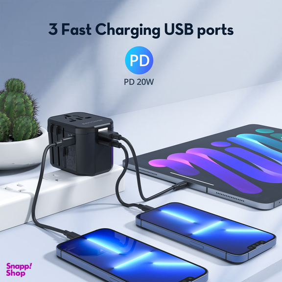 شارژر دیواری 20 وات راوپاور مدل RP-PC1033