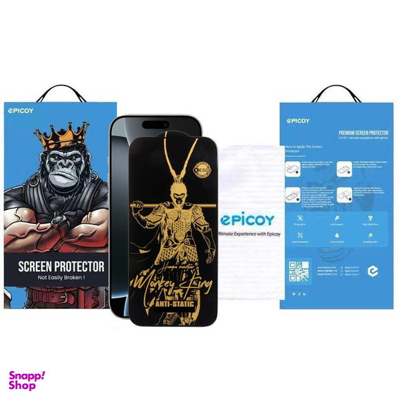 محافظ صفحه نمایش اپیکوی مدل Wukong ESD مناسب برای گوشی موبایل اپل iPhone 16 Pro Max