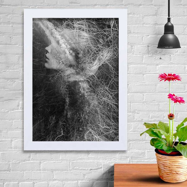 تابلو گالری استاربوی طرح مفهومی مدل هنری KL182