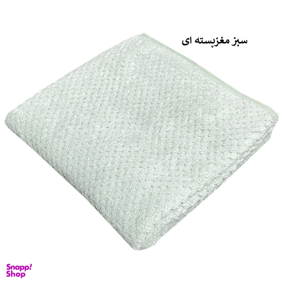 حوله دستی شایسته مدل نسترن سایز 35×75 سانتی متر