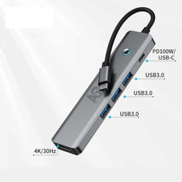 USB هاب 5 پورت Type-C ای جی دبلیو مدل BYL-2319