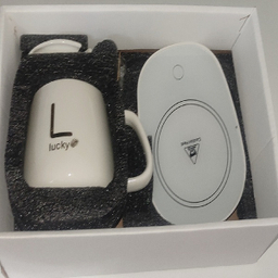 ماگ حرارتی لاکی مدل Energy Saving به همراه صفحه گرم کن برقی
