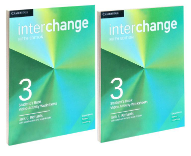 کتاب Interchange 3 اثر جمعی از نویسندگان نشر Cambridge مجموعه 2 جلدی