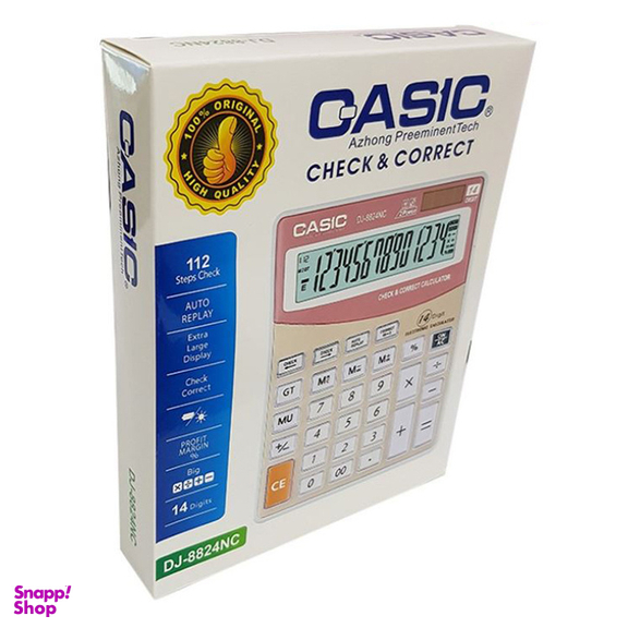 ماشین حساب رومیزی کاسیک مدل DJ-8824NC