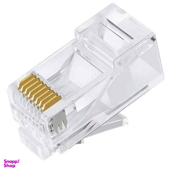 کانکتور Rj45 Cat6 UTP کی نت مدل K-NC6U0100 بسته 100 عددی