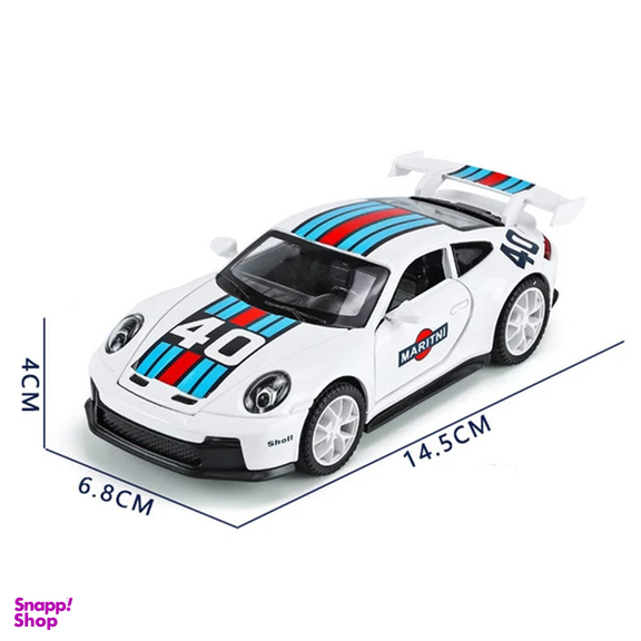 ماشین بازی ناب سل مدل پورشه مسابقه ای فلزی طرح RACE