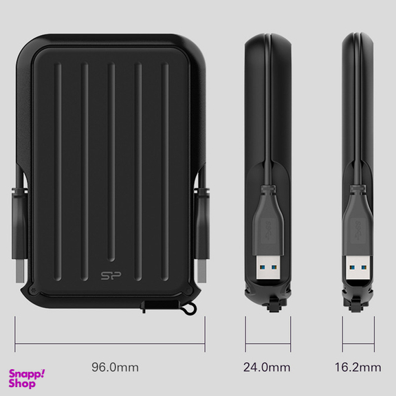 هارد اکسترنال سیلیکون پاور مدل Armor A66 ظرفیت 4 ترابایت