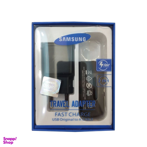 شارژر دیواری طرح سامسونگ مدل EP-TA200 به همراه کابل تبدیل USB-C