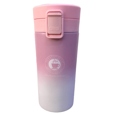 تراول ماگ دوقفله مدل دورنگ مات کد ps542 ظرفیت 350 میلی لیتر