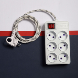 چند راهی برق پیکو مدل P6 طول 1.5 متر