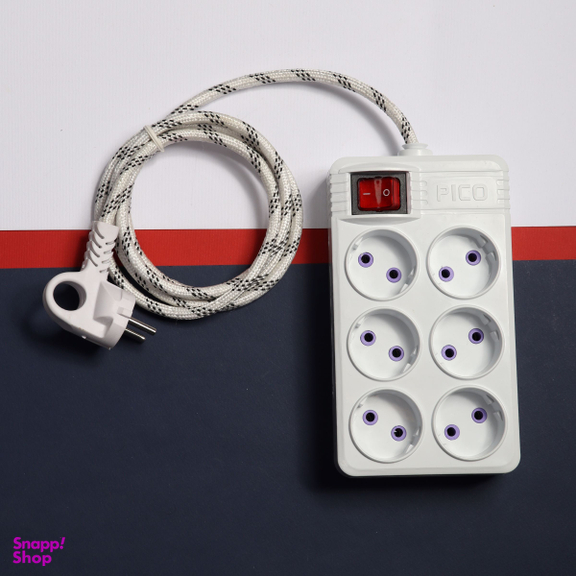چند راهی برق پیکو مدل P6 طول 1.5 متر