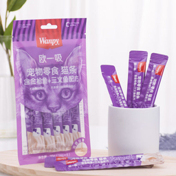 بستنی گربه ونپی مدل تن ماهی و سالمون وزن 70 گرم