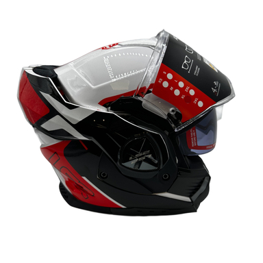 کلاه کاسکت ال اس تو کد Ls2 FF901 advant X white red