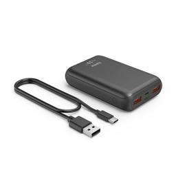 پاوربانک هاما مدل PD10-HD-187261 ظرفیت 10000 میلی‌ آمپر ساعت