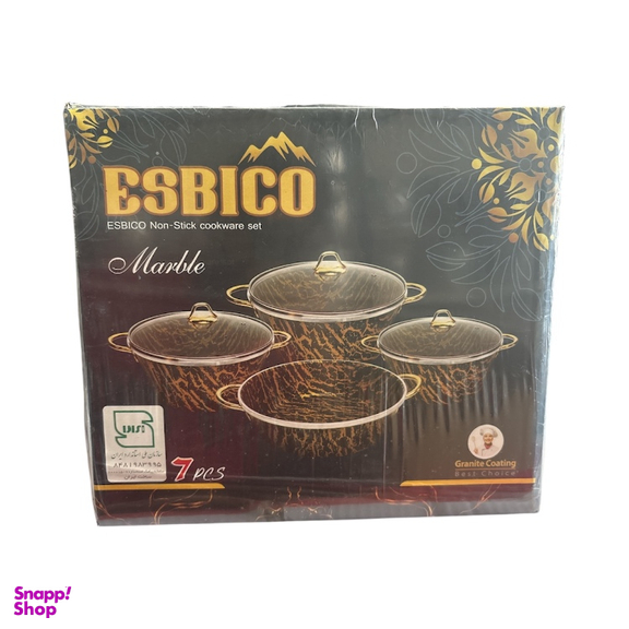 سرویس پخت و پز اسبیکو کد 086 مجموعه ۷ عددی