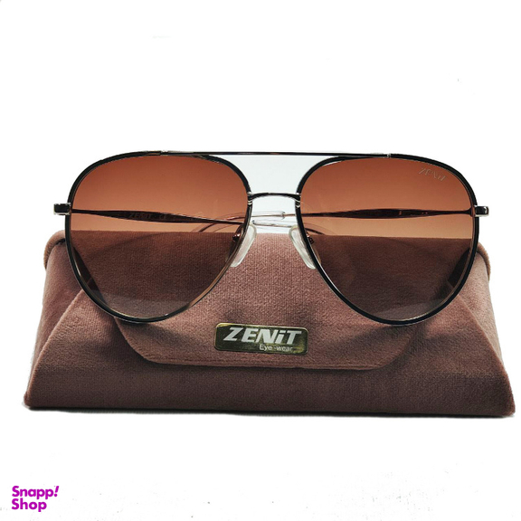 عینک آفتابی زنانه زنیت مدل ZE-3026 رنگ قهوه ای روشن