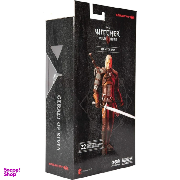 اکشن فیگور مک فارلین مدل ویچر طرح The Witcher Wild Hunt 3 کد 13403