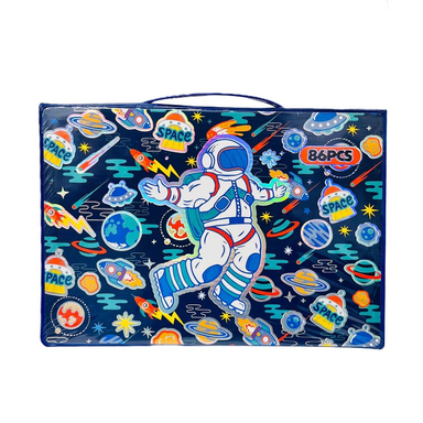 بسته لوازم تحریر مدل فضانورد در فضا کد 01 مجموعه 86 عددی