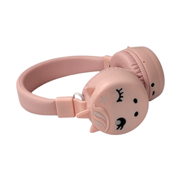 هدفون بلوتوثی چراغ دار طرح تک شاخ مدل KR-666l